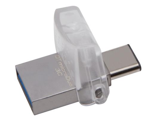 Флешка 32Gb Kingston DTDUO3C/32GB USB 3.0 серый