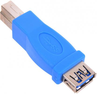 Переходник Type-B 5bites USB3002 плоский синий