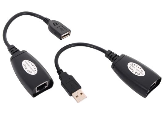 Адаптер-удлинитель USB-AMAF/RJ45 по витой паре до 45м Telecom CU824
