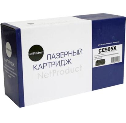 Картридж NetProduct CE505X для HP LJ P2055/P2050 черный 6500стр