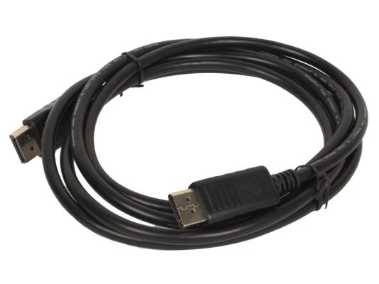 Кабель DisplayPort 2м VCOM Telecom CG590-2M круглый черный