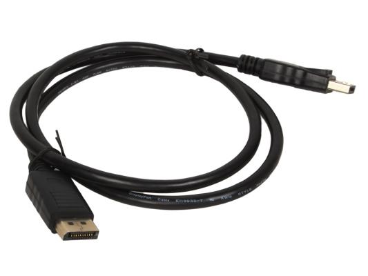 Кабель DisplayPort 1м VCOM Telecom CG590-1M круглый черный