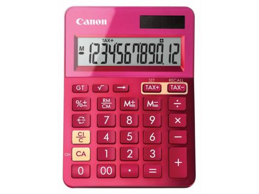 Калькулятор Canon LS-123K-MPK 12 разрядов розовый