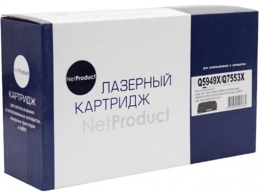 Картридж NetProduct Q5949X для HP LJ P2015/1320/3390/3392 7000стр Черный