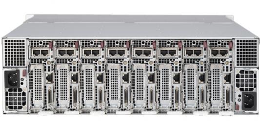 Серверная платформа SuperMicro SYS-5038MR-H8TRF 3U 8xLGA2011-3 C612 32xDDR4 16x3.5" SATA 16xGigabit Ethernet 1620 Вт