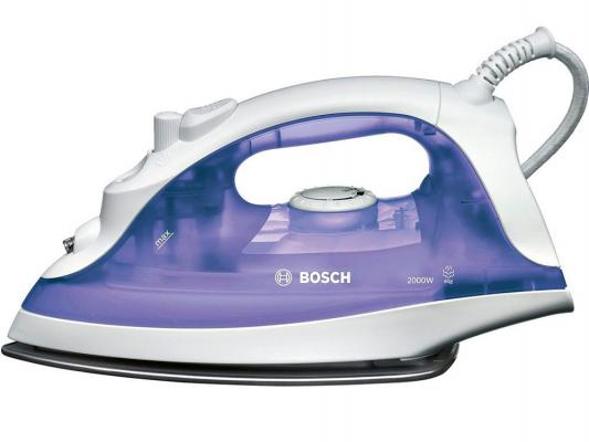 Утюг Bosch TDA 2320 2000 Вт пар.удар 60 г/мин бело-фиолетовый