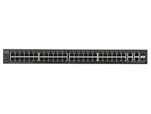 Коммутатор Cisco SB SF300-48PP-K9-EU управляемый 48 портов 10/100/1000Mbps PoE+