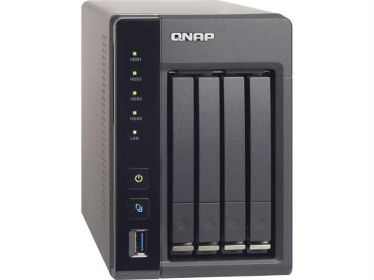 Сетевое хранилище QNAP TS-453S Pro Celeron 2ГГц 4x2.5"HDD hot swap RAID 0/1/5/6/10 2xGbLAN 3xUSB 1xHDMI