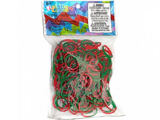 Резинки для плетения Rainbow Loom Силикон Рождество 0552 от 6 лет 300 шт