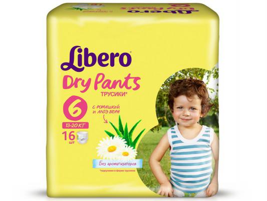 Трусики Libero Dry Pants 6 (13-20 кг) 16 шт.