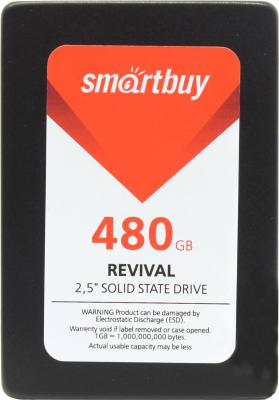 Твердотельный накопитель SSD 2.5" 480 Gb Smart Buy SB480GB-RVVL-25SAT3 Read 560Mb/s Write 530Mb/s TLC