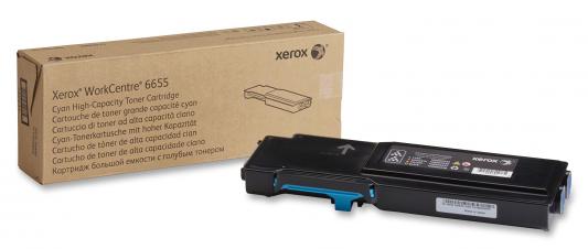 Картридж Xerox 106R02752 для WC6655 синий 7500стр