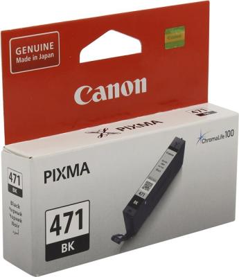 Картридж Canon CLI-471BK для Canon PIXMA MG5740 PIXMA MG6840 PIXMA MG7740 398 Черный 0400C001