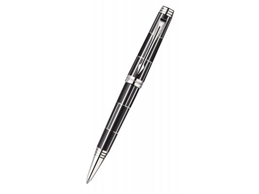 Шариковая ручка поворотная Parker Premier Laсque K565 синий 1876393