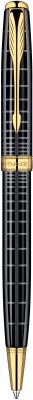 Шариковая ручка поворотная Parker Sonnet K531 Dark Grey GT черный S0912470