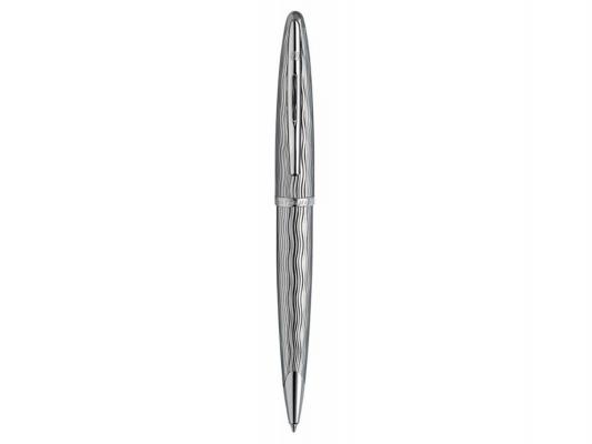 Ручка-роллер Waterman Carene Essential Silver ST F чернила черные корпус серебристый S0909870