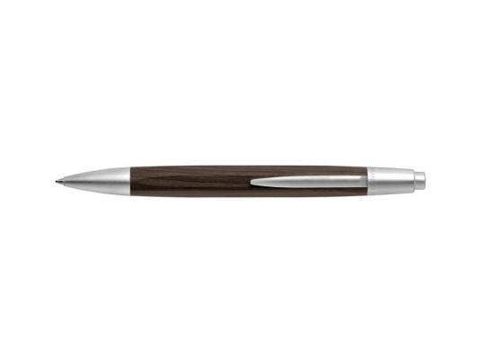 Шариковая ручка автоматическая Caran D’Ache Office Alchemix синий M Wenge/Matt Crome 4881.495