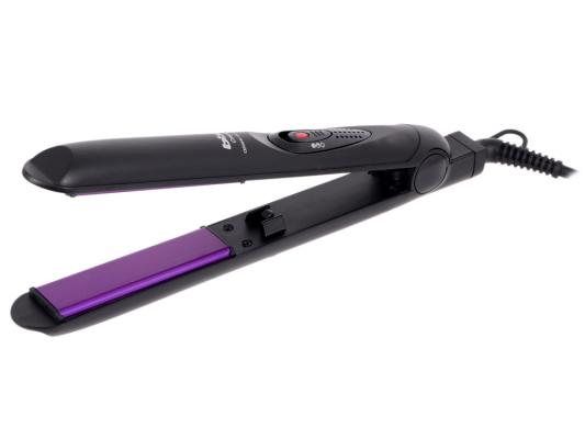 Выпрямитель волос BBK BBK BST3000 черно-фиолетовый чёрный фиолетовый