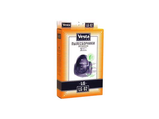Комплект пылесборников Vesta LG 02 S 4шт + 2 фильтра