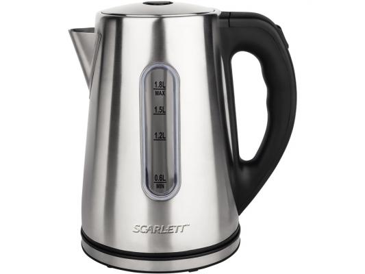 Чайник Scarlett SC-EK21S21 2200 Вт серебристый 1.8 л нержавеющая сталь