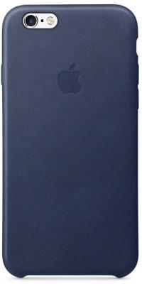 Чехол (клип-кейс) Apple Leather Case для iPhone 6 iPhone 6S синий MKXU2ZM/A