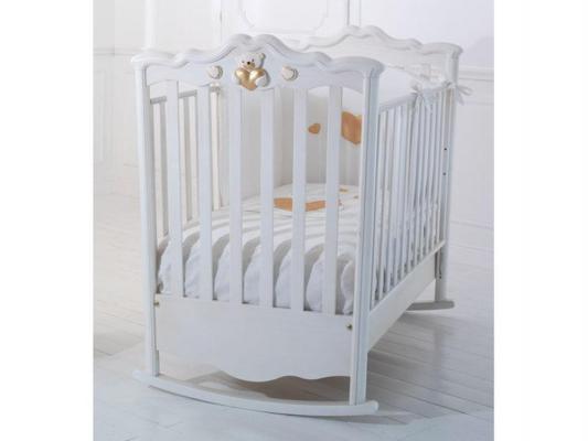 Кроватка-качалка Baby Expert Romantico (белый)