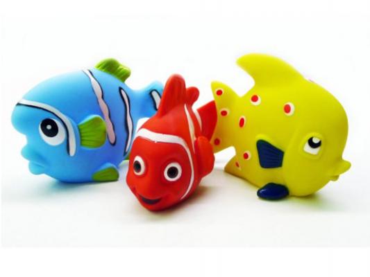 Набор игрушек для ванны Жирафики Маленькие рыбки 68860