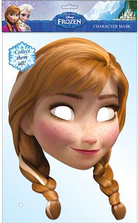 Маска Disney Frozen Анна универсальный размер от 3 лет 36644