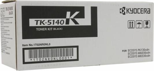 Картридж Kyocera Mita TK-5140K для Kyocera ECOSYS P6130cdn ECOSYS M6030cdn ECOSYS M6530cdn 7000 Черный 1T02NR0NL0