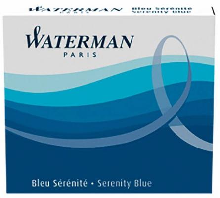 Картридж Waterman International Cartridge синий 52012 6шт S0110950