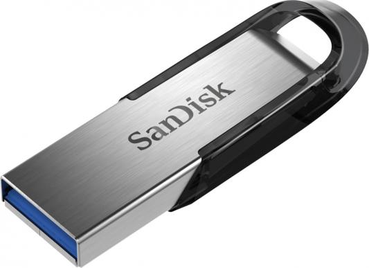 Флешка USB 32Gb SanDisk Ultra Flair SDCZ73-032G-G46 серебристый/черный