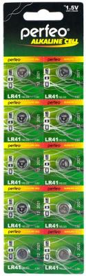 Батарейки Perfeo LR41/10BL LR41 10 шт