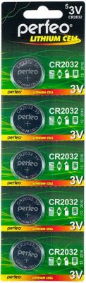 Батарейки Perfeo CR2032/5BL CR2032 5 шт