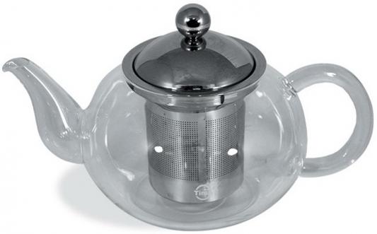 Чайник заварочный Tima Жасмин TG-800 прозрачный 0.8 л стекло