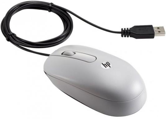 Мышь проводная HP K7W54AA серый USB