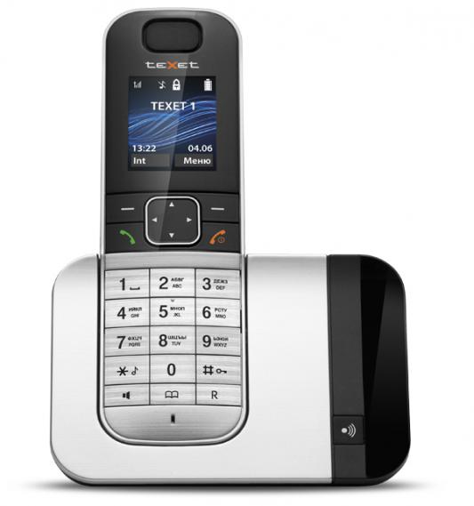 Радиотелефон DECT Texet TX-D7605A черный/серебристый
