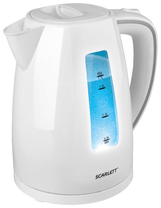 Чайник Scarlett SC-EK18P24 2200 Вт белый 1.7 л пластик