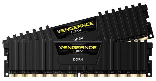 Оперативная память 8Gb (2x8Gb) PC4-19200 2400MHz DDR4 DIMM CL16 Corsair CMK16GX4M2A2400C16