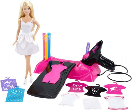 Игровой набор Mattel дизайн-студия для создания цветных нарядов с куклой Barbie CMM85