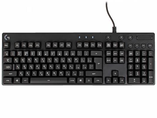 Клавиатура Logitech G810 Orion Spectrum USB черный 920-007750