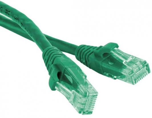 Патч-корд UTP 6 категории 0.5м Hyperline PC-LPM-UTP-RJ45-RJ45-C6-0.5M-LSZH-GN зеленый