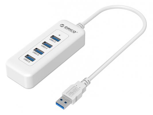 Концентратор USB 3.0 Orico U3R1H4-WH 4 х USB 3.0 белый