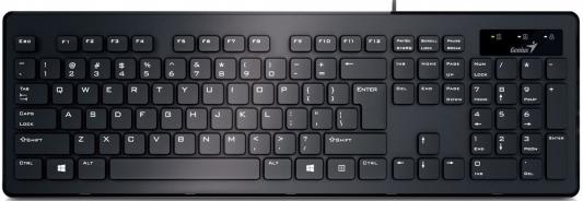 Клавиатура Genius SlimStar 130 USB черный