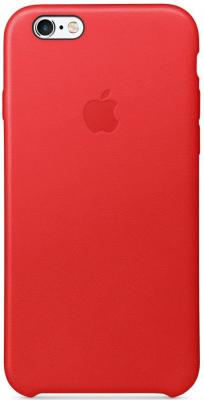 Накладка Apple Leather Case для iPhone 6 iPhone 6S красный MKXX2ZM/A