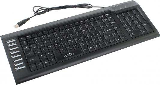 Клавиатура Oklick 350M USB черный