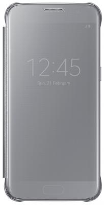 Чехол Samsung EF-ZG930CSEGRU для Samsung Galaxy S7 Clear View Cover серебристый