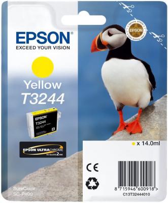 Картридж Epson C13T32444010 для Epson SC-P400 желтый