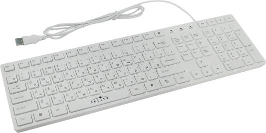 Клавиатура Oklick 556S USB белый