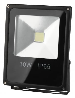 Прожектор ЭРА LPR-30-6500К-М черный