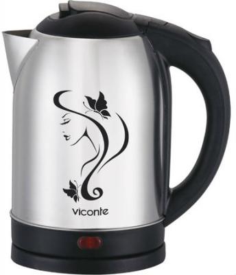 Чайник Viconte VC-3255 2200 Вт серебристый 2.2 л нержавеющая сталь